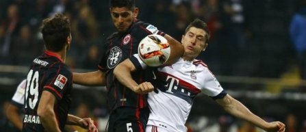Dupa 10 victorii la rand, Bayern a fost stopata de Frankfurt